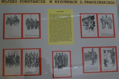 Wojsko powstańcze w rysunkach L. Prauzińskiego  